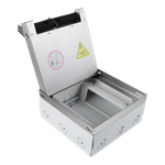 Лючок в пол 12 мод. (6 мод. 45х45 мм.) верт. установка