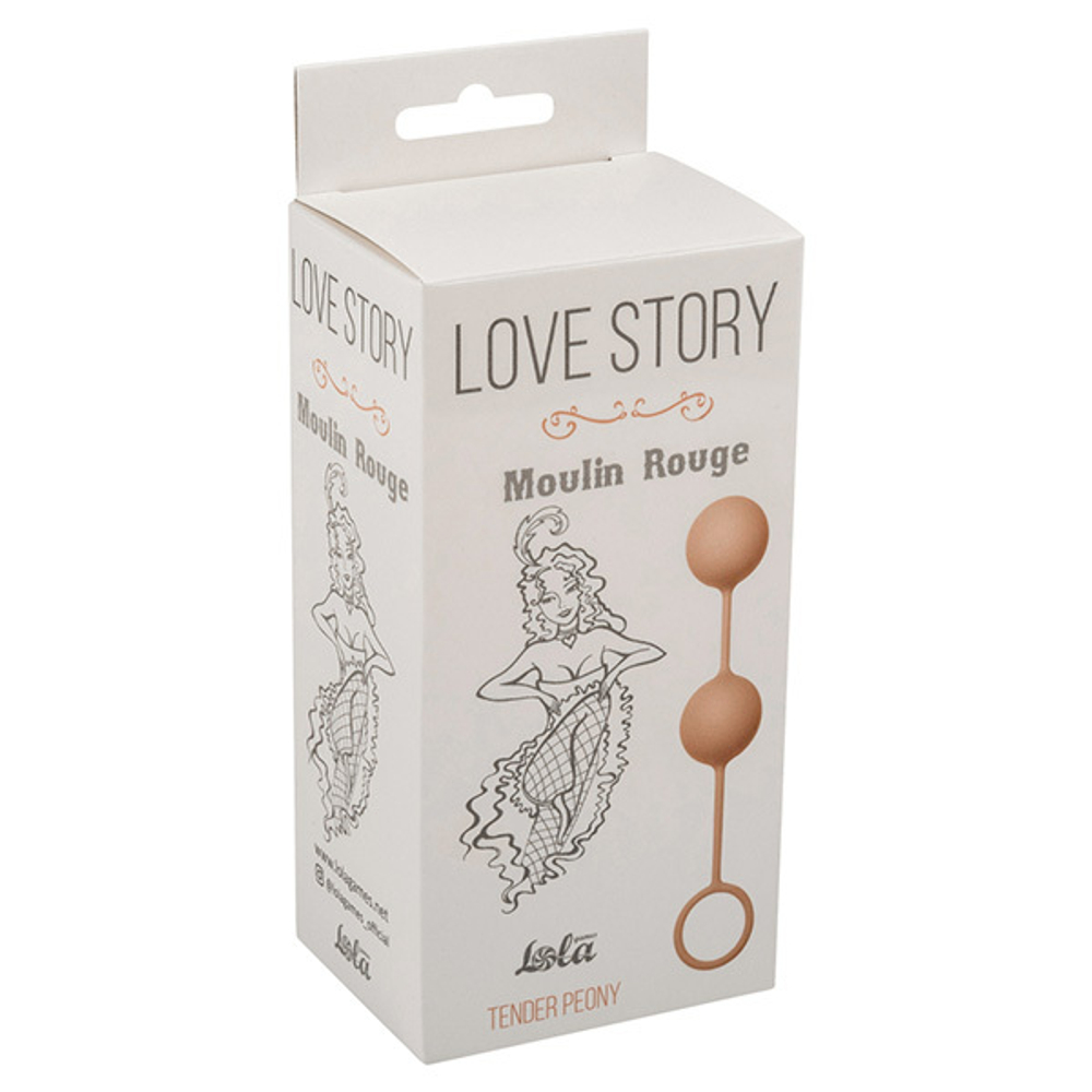 Вагинальные шарики 3см Lola Games Love Story Moulin Rouge pink 3009-01Lola