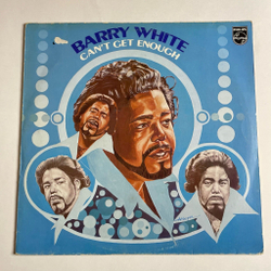 Винтажная виниловая пластинка LP Barry White Can't Get Enough (Germany 1974) Mellow Mood