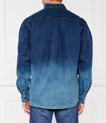 Джинсовая рубашка Lambey BOSS ORANGE - темно-синий(50520967)