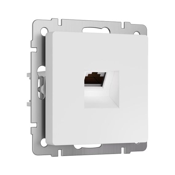 Розетка Ethernet RJ-45 cat. 6A экранированная (белый матовый) W5120001/ a069684