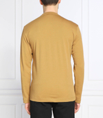 лонгслив micro logo Calvin Klein - светло-коричневый(K10K110629)