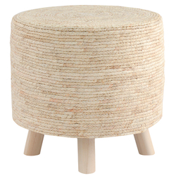 Пуф 40х40см Bergenson Bjorn Sonja светло-бежевый