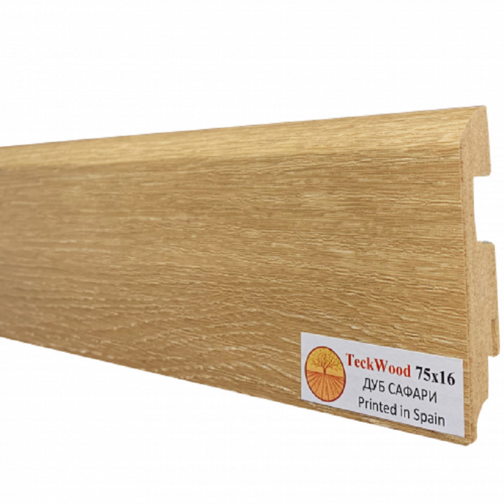 Плинтус напольный Teckwood Дуб Сафари