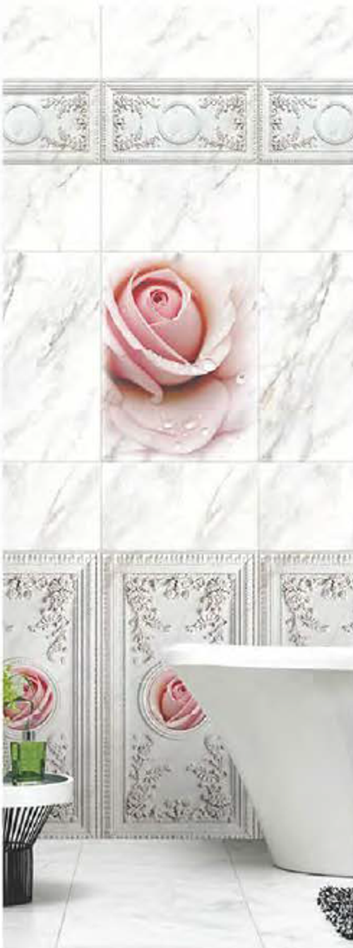 Панель ПВХ фотопечать 165 Воздушная роза 2700х250 мм