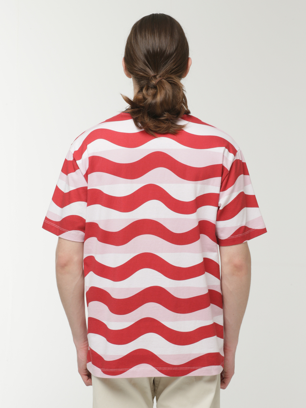 Мужская Футболка Striped Over Stripes