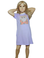 1103 Платье детское с коротким рукавом (60-122)