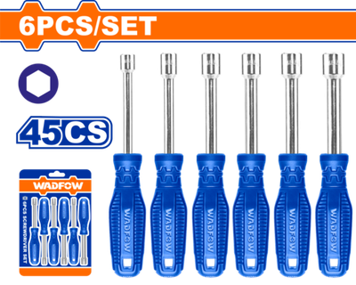 Набор отверток для гаек 6 шт.