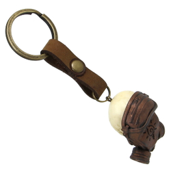 Брелок Череп в химзащите (142)