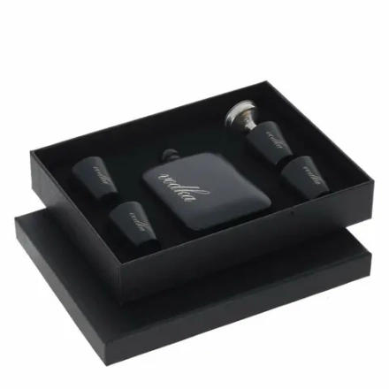 817085 Набор из 6 пр. фляжка 180мл, 23,5*17,5*4см