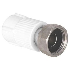 Муфта TEBO бел. PP-R с накидной гайкой 32x1 1/4 (мет.штуцер) (10/50), арт. 030021011