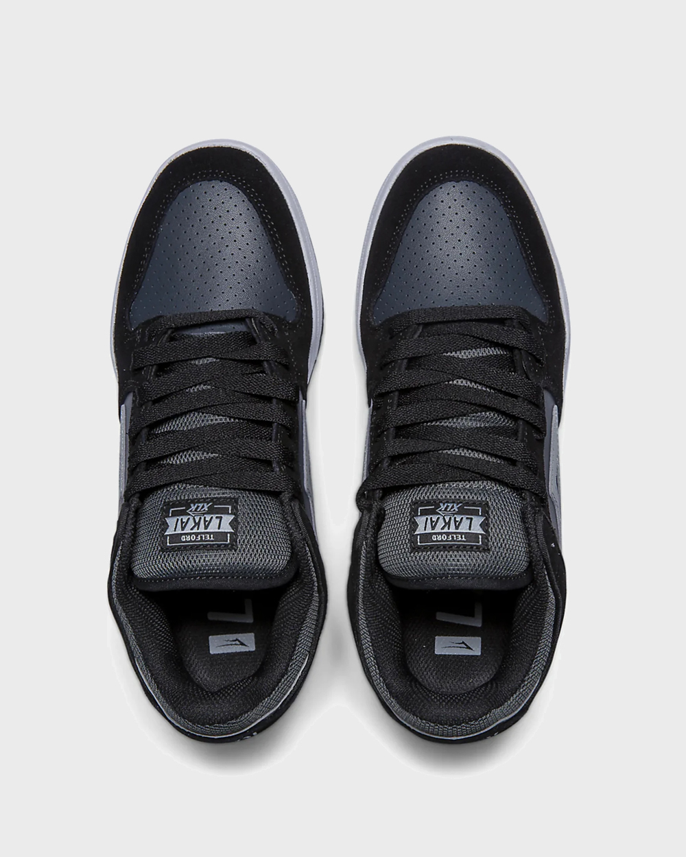 Кеды Lakai Telford Low: Black/Grey Suede (EG)