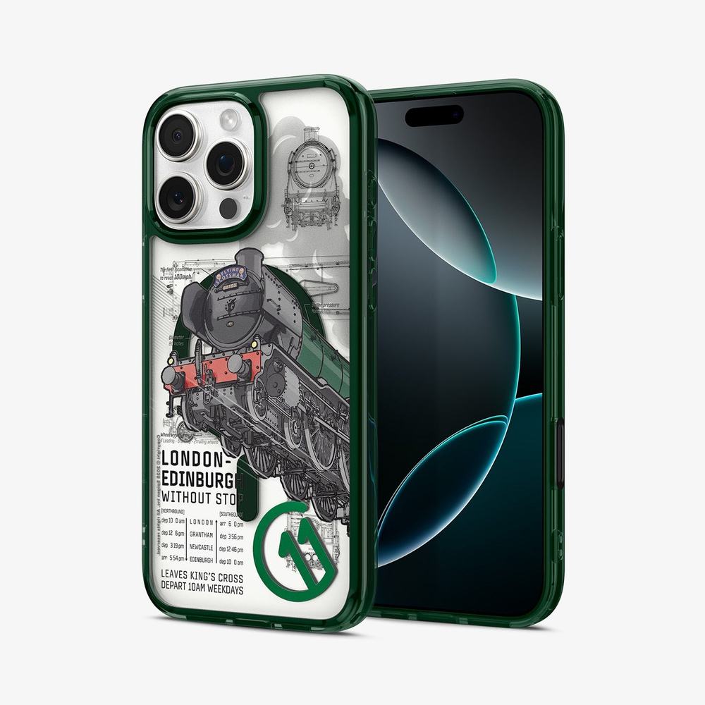 Чехол Spigen c11 Ultra Hybrid Magsafe scotsman fir для iPhone 16 Pro