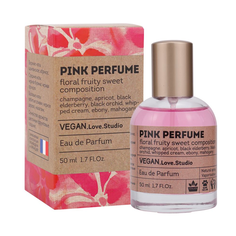 Вода парфюмерная Vegan Love Studio Pink Perfume (Веган Лав Студио Пинк Перфюм) – 50ml for women