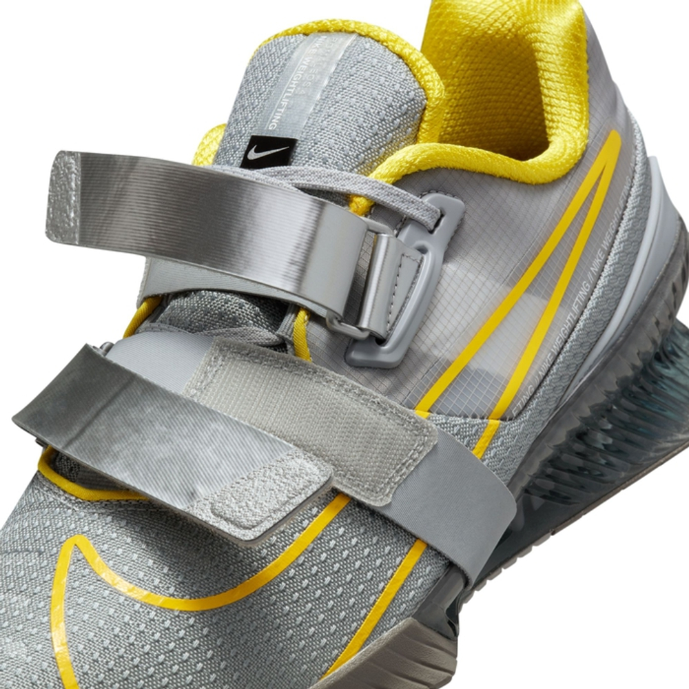 Штангетки Nike Romaleos 4 (Серо-Желтые)