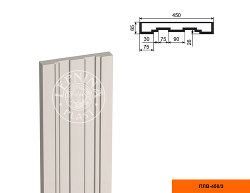 Пилястра ПЛВ-450/3 (тело)