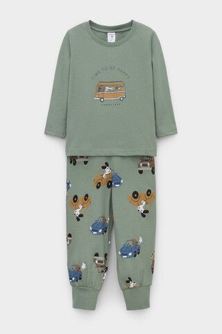 пижама  для мальчика  К 1606/милитари,собачки в машинках