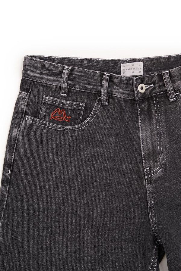 Шорты Bigger M black washed черные - фото 3