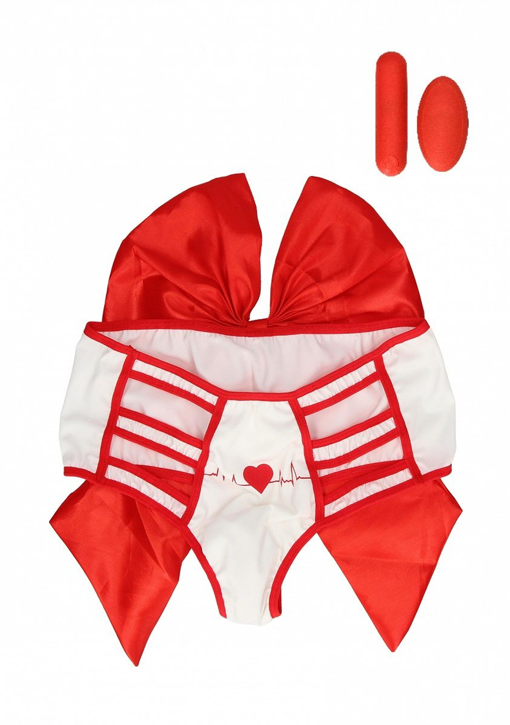 Пикантный BDSM-набор медсестры Nurse Pleasure (Цвет: белый с красным)