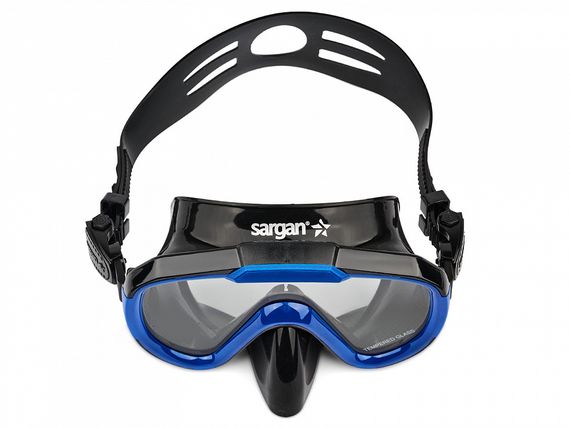 Маска Sargan Дайва черный/синий