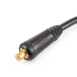 Кабель сварочный_ЭД 300А_Вилка 35-50, сеч. 35 мм2, 3 м