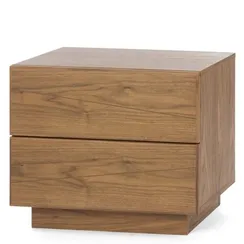Прикроватная тумба Bora 60х42 см, шпон ореха