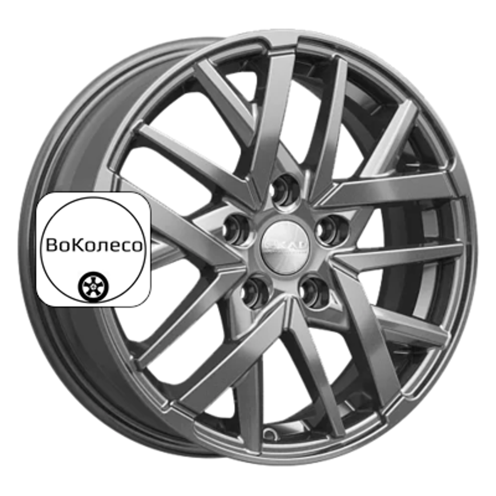 6x16/5x100 ET38 D57,1 Босфор (КЛ355) Графит СКАД