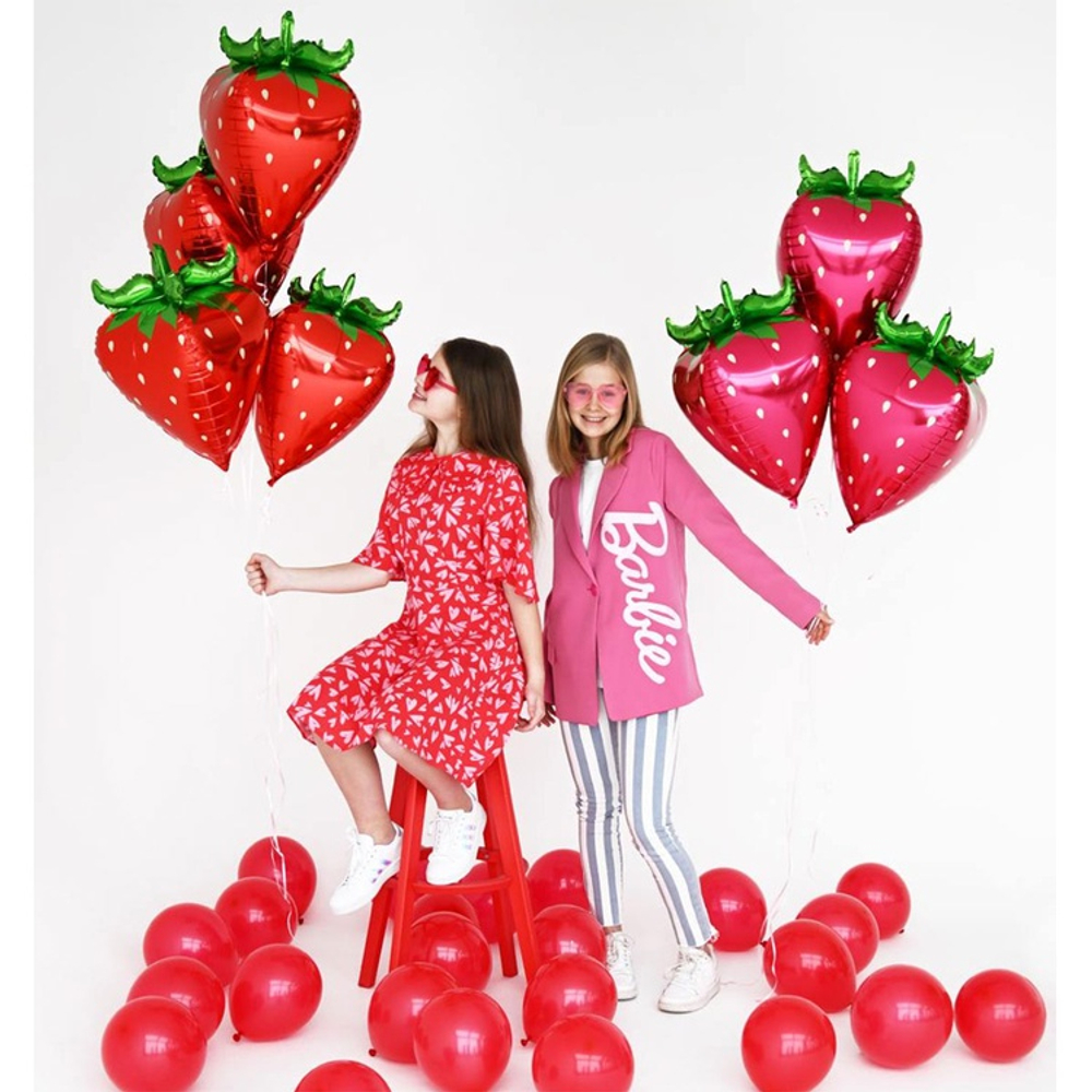 К ФИГУРА Клубника объемная красная