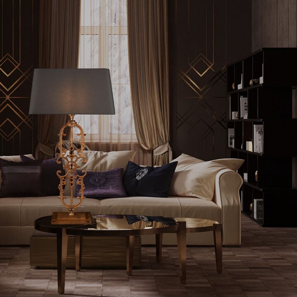 Настольная лампа декоративная Loft it Lace 10439T/A