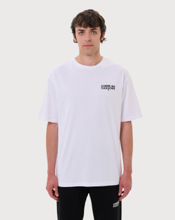 COMME DES FUCKDOWN ФУТБОЛКА БЕЛАЯ