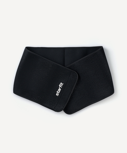 Пояс для похудения SU-202 неопреновый, 125x25см, черный