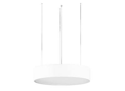 Подвесной светодиодный светильник,  30 Ватт,  3000К,  D-400мм.,  белый