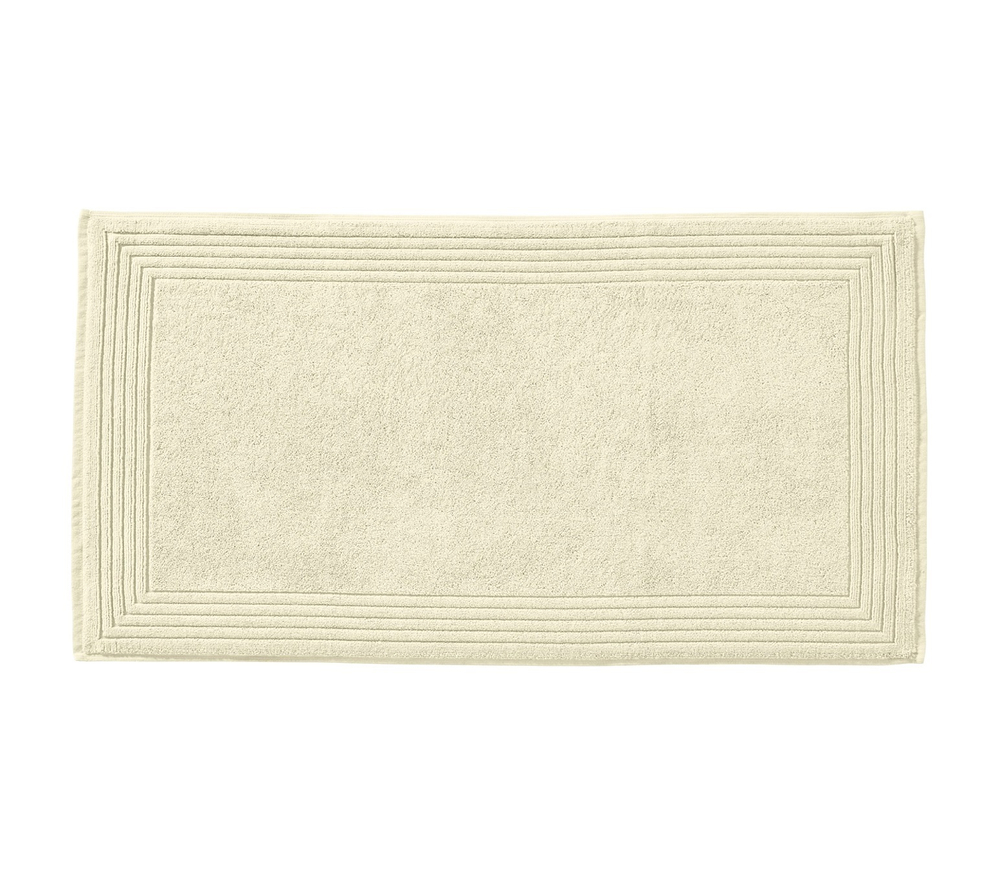 Коврик для ванной UNI IVOIRE Blanc des Vosges 50x90 Слоновая кость