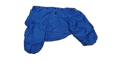 Комбинезон, утепленный байкой 27 мальчик (обхват груди 55 - 61) синий