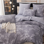 Комплект постельного белья Делюкс Сатин 100% хлопок на резинке LR607