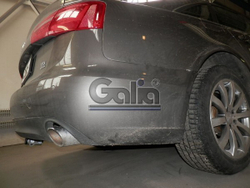 Фаркоп оцинкованный Galia A049C для Audi A6 седан/универсал 2011-2019, Audi A6 Allroad 2012-, Audi A7 Sportback 2011-2017(паспорт и сертификат в комплекте)(без электрики)
