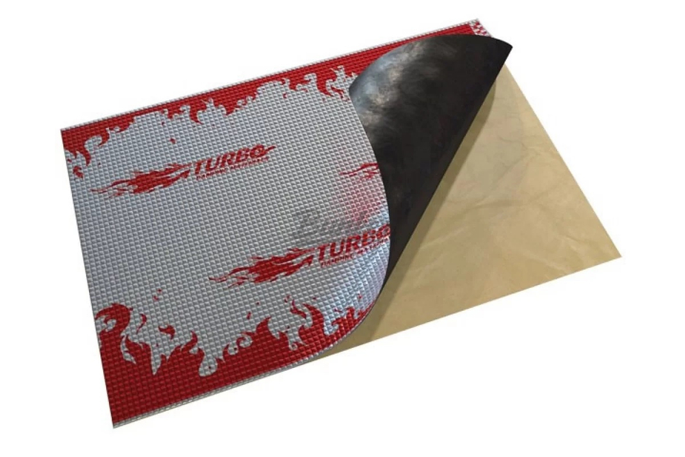 Виброизоляция TURBO M1 (лист 0,35 м.кв., 0,7*0,5)