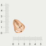 Кольцо золотое женское 585