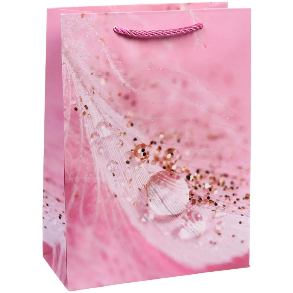 Пакет подарочный «Капля росы» 18*24*8,5 см, микс