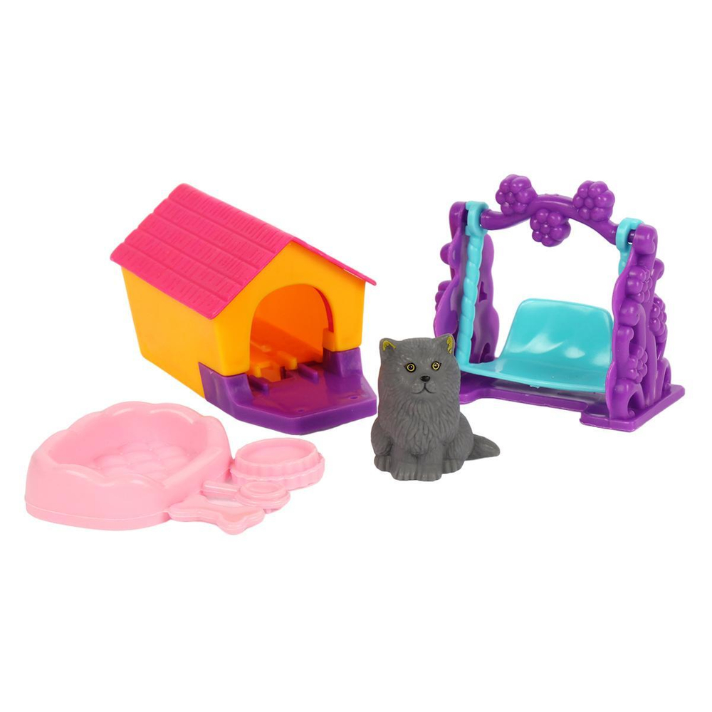 Питомец с домиком и аксессуарами, пакет HY2023-5