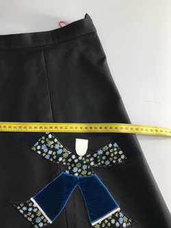 Юбка со стильным акцентом, визуально 48 размер