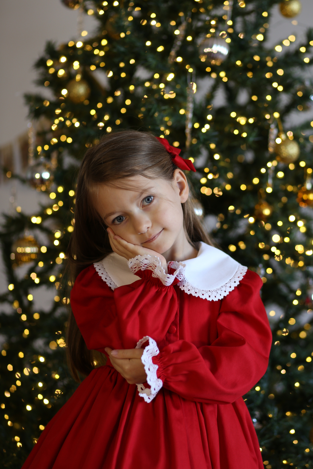 Платье "Лилия" из премиального хлопка