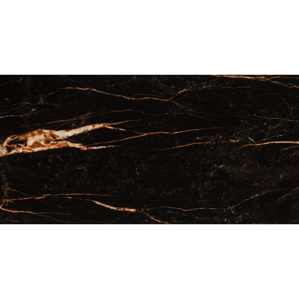 Керамогранит Lavelly Marble Nero черный полированный 1200х600х8,5 мм (2 шт.=1,44 кв.м)