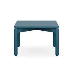 Столик кофейный Saga, 60х60 см, сине-зеленый