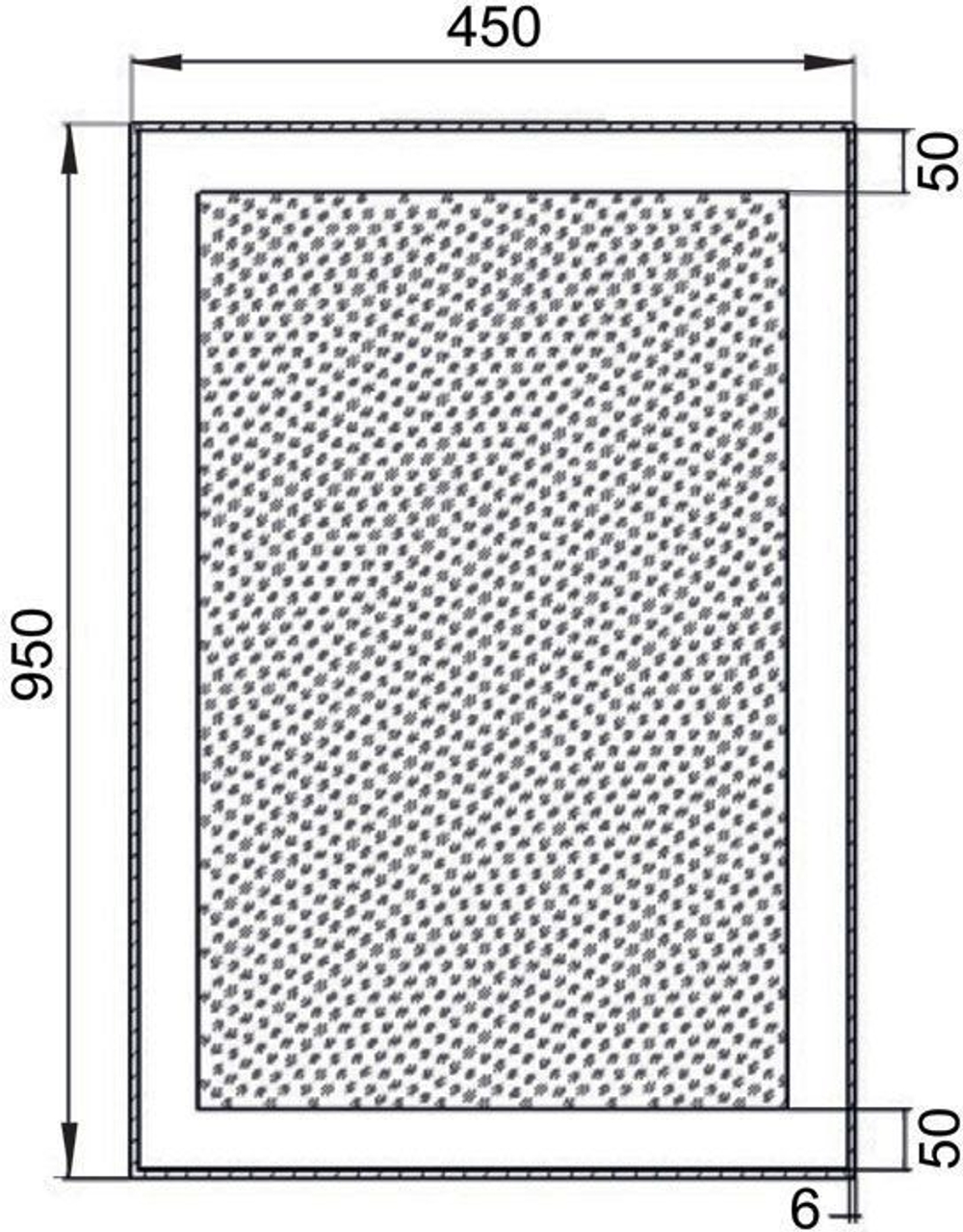 Зеркало Aquanet Алассио 4595 LED