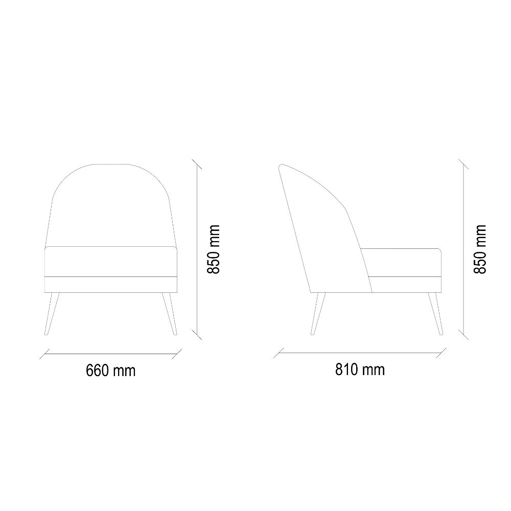 Кресло ENZA HOME PETRA EH61135