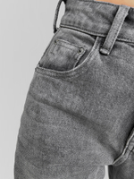 Джинсы ONE 22031 однотонные широкие и зауженные к низу