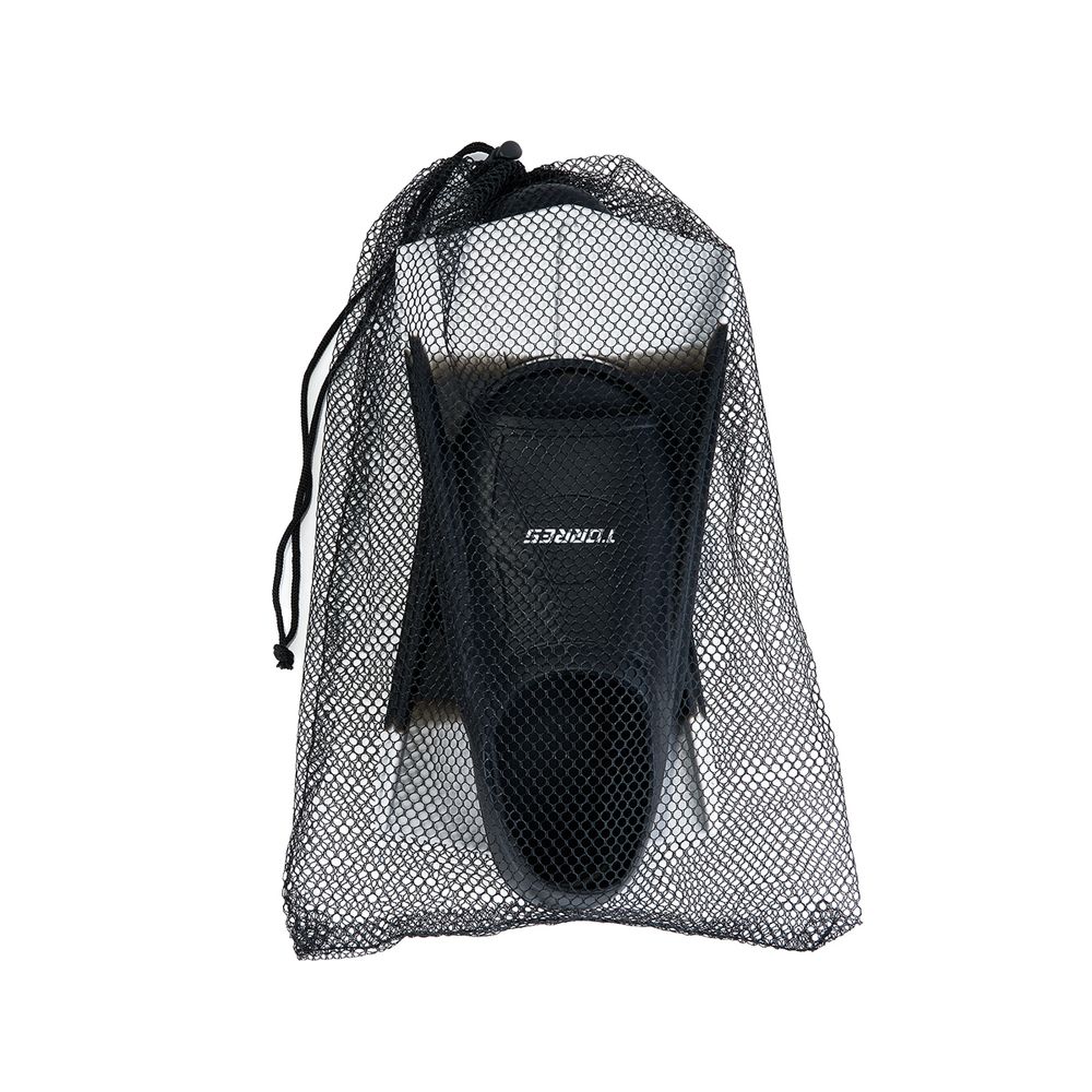 Ласты для бассейна TORRES F01, SWF012402BK, р. EU 30-32 (XS), черно-серый