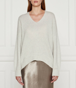 Шерстяной свитер C_Fondys BOSS ORANGE - серый(50528631)