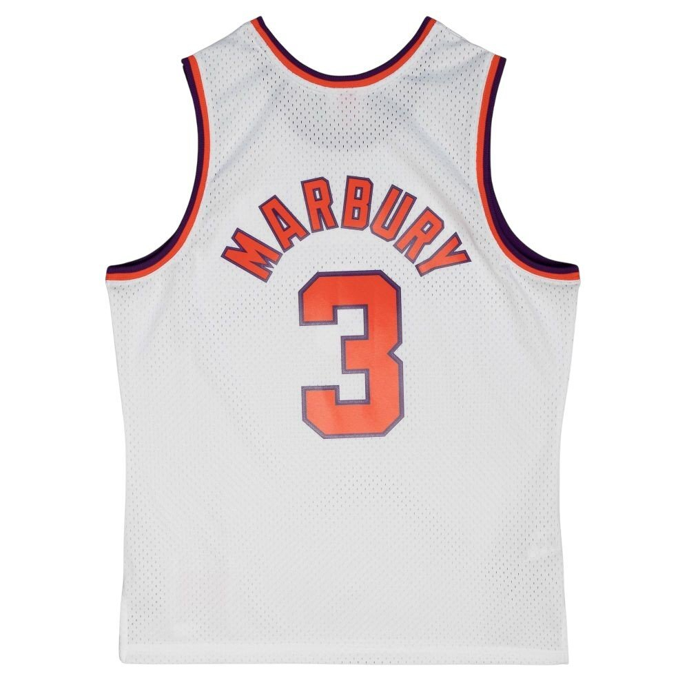 Баскетбольная джерси Mitchell&Ness NBA Alternate Jersey 2002 Phoenix Suns Stephon Marbury White
